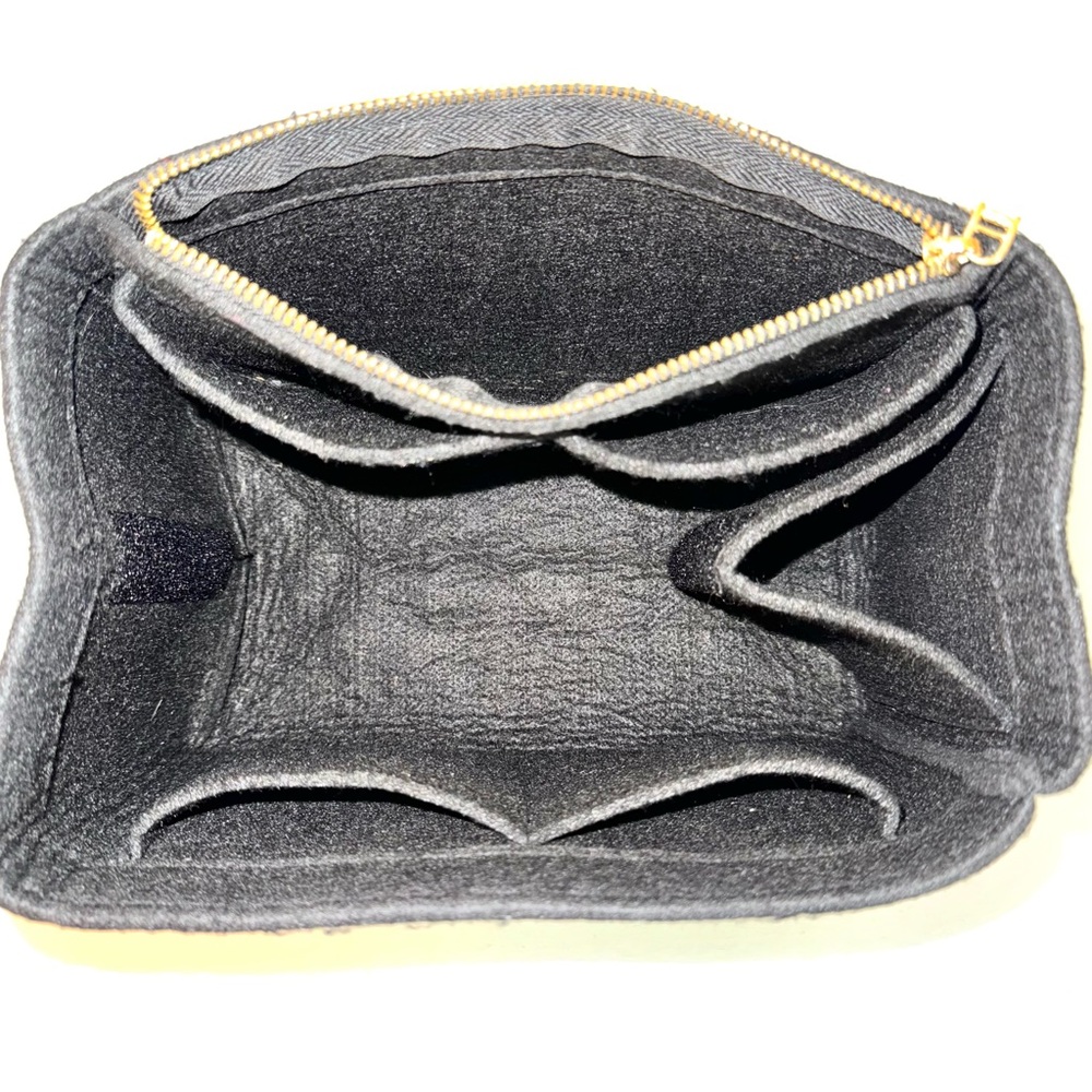 Hima Originals Black Felt Purse Organizer Insert - Picture 8 of 8
